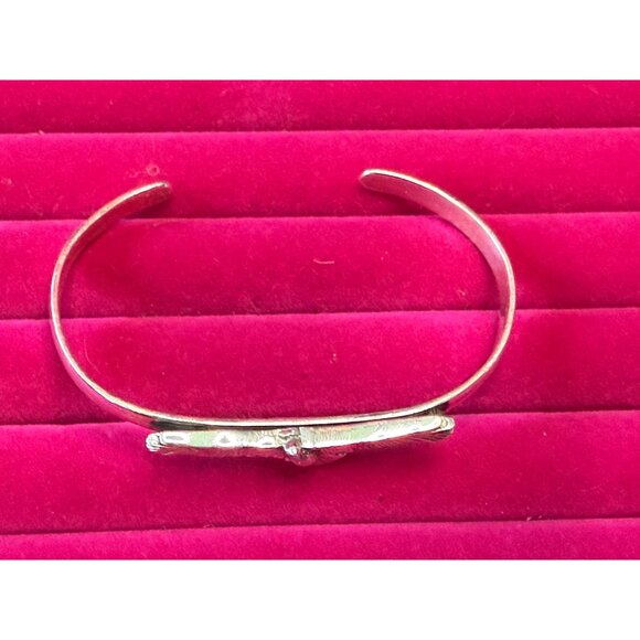 Sterling Silver Eagle Cuff Bracelet - Picture 3 of 3